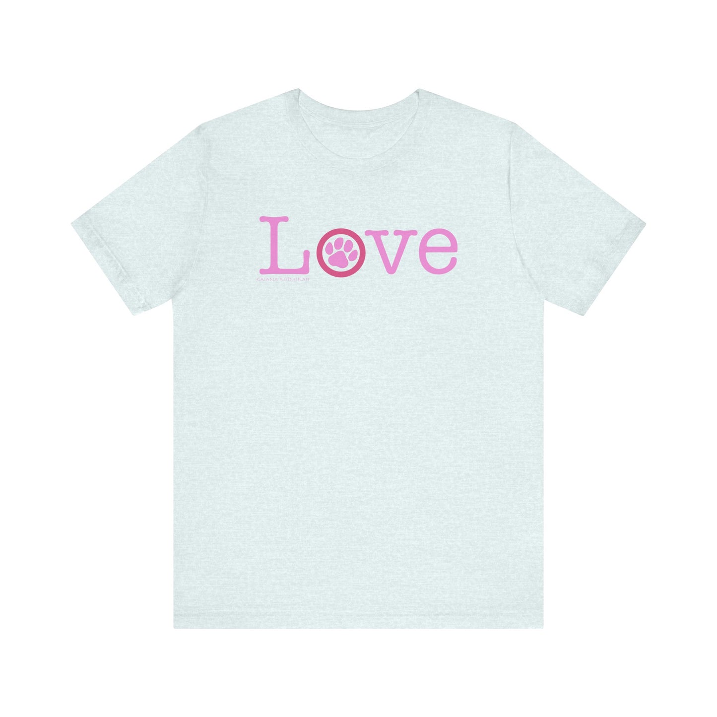 Animal Lover Short Sleeve Tee | Love Animals Shirt | Love Animals T-Shirt