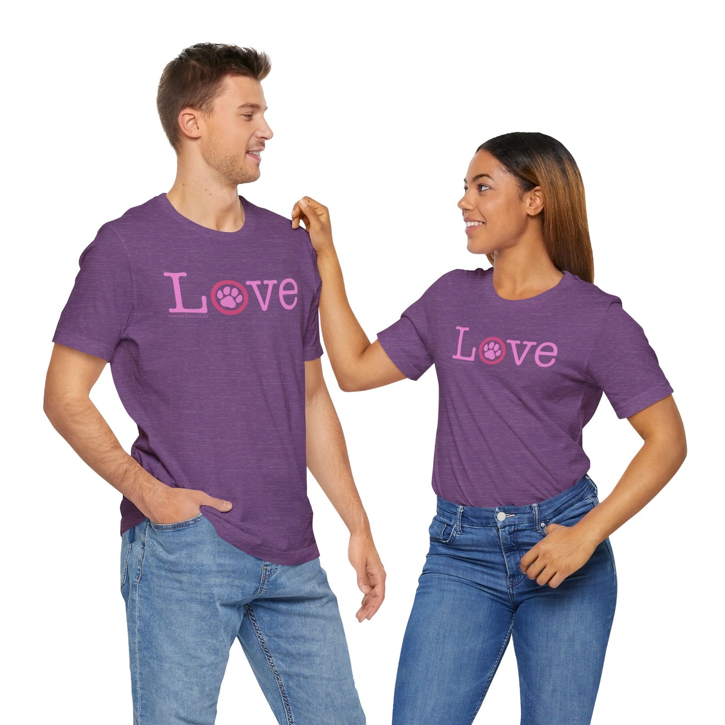 Animal Lover Short Sleeve Tee | Love Animals Shirt | Love Animals T-Shirt